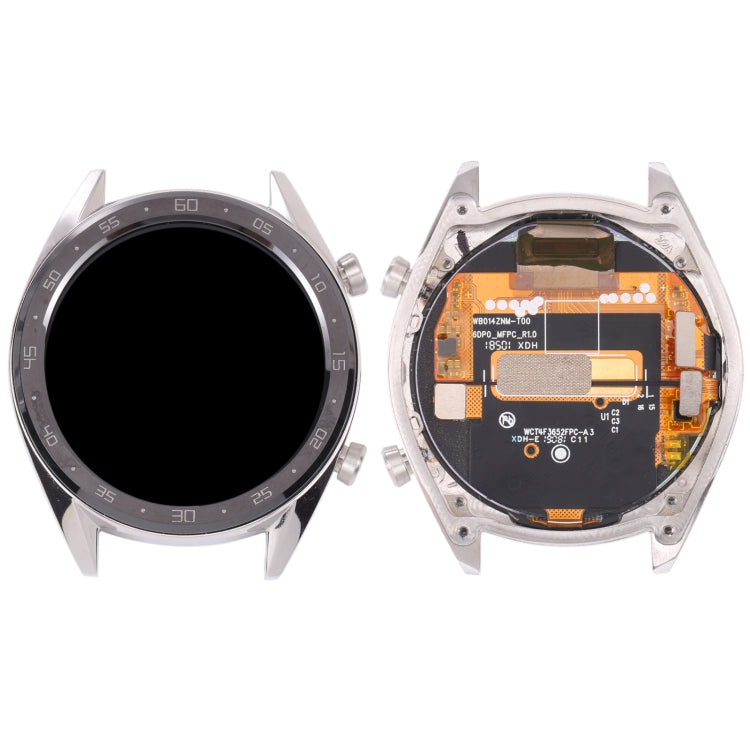 Original LCD Screen and Digitizer Full Assembly With Frame for Huawei Watch GT1 46mm FTN-B19(Silver) - For Huawei by PMC Jewellery | Online Shopping South Africa | PMC Jewellery
