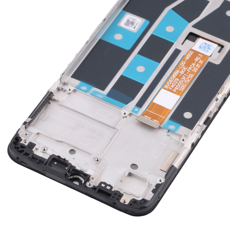 LCD Screen and Digitizer Full Assembly with Frame for OPPO A16/A16s - free shipping - PMC TechLife - Order now!