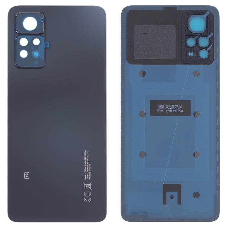 Original Battery Back Cover for Xiaomi Redmi Note 11 Pro 5G 21091116I 2201116SG(Black) - Back Cover by PMC TechLife | Online Shopping South Africa | PMC TechLife