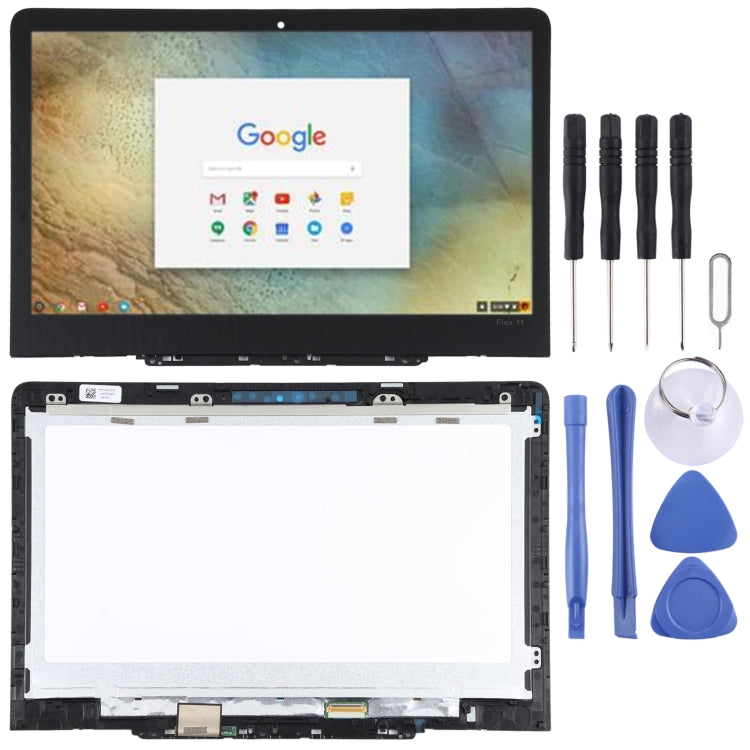 OEM LCD Screen for Lenovo Chromebook YOGA N23 Digitizer Full Assembly with Frame (Black) - LCD Screen by PMC TechLife | Online Shopping South Africa | PMC TechLife