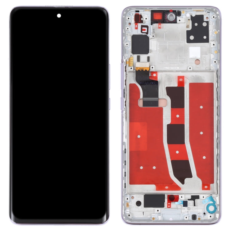 Original OLED LCD Screen for Huawei Nova 8 5G Digitizer Full Assembly with Frame(Purple) - free shipping - PMC TechLife - Order now!