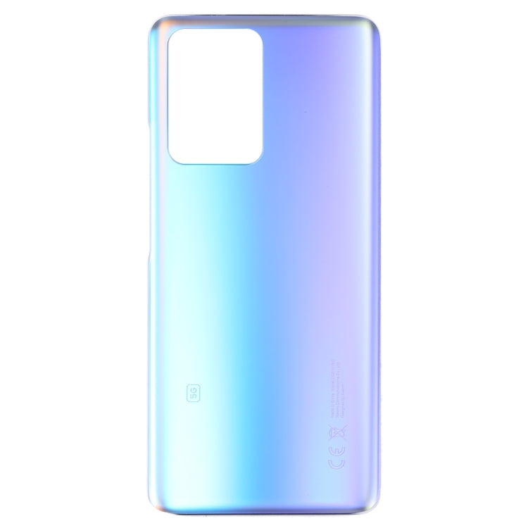 Glass Battery Back Cover for Xiaomi 11T/11T Pro(Blue) - Back Cover by PMC Jewellery | Online Shopping South Africa | PMC Jewellery