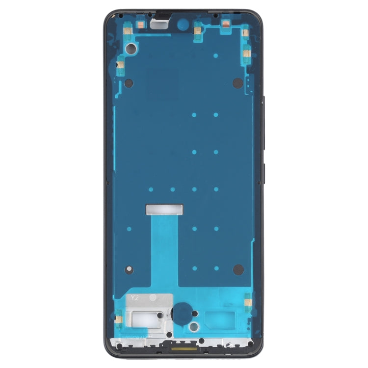 For Xiaomi 12 Lite Original Front Housing LCD Frame Bezel Plate (Black) - Frame Bezel Plate by PMC TechLife | Online Shopping South Africa | PMC TechLife