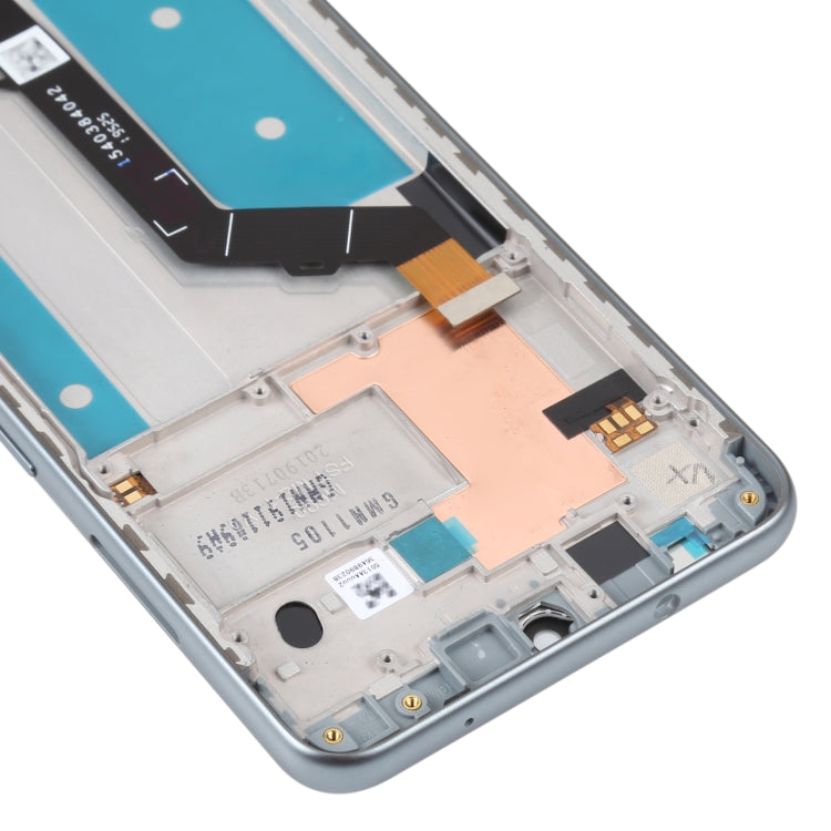 Original LCD Screen For Nokia 7.2 / 6.2 Digitizer Full Assembly with Frame(Silver) - free shipping - PMC TechLife - Order now!