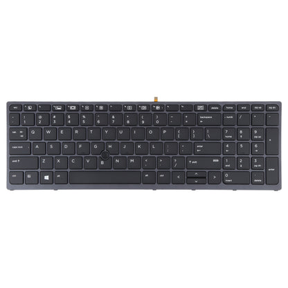 For HP ZBOOK 15 G3 17 G3 US Version Keyboard with Backlight and Pointing - Replacement Keyboards by PMC Jewellery | Online Shopping South Africa | PMC Jewellery