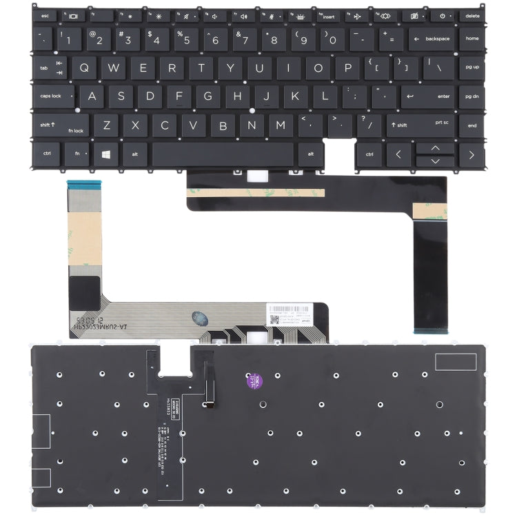 For HP EliteBook X360 1030 G7 1030 G8 1040 G7 1040 G8 US Version Keyboard with Backlight - Replacement Keyboards by PMC Jewellery | Online Shopping South Africa | PMC Jewellery