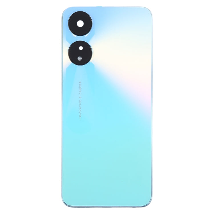 For OPPO A58 Original Battery Back Cover with Middle Frame(Blue) - Back Cover by PMC TechLife | Online Shopping South Africa | PMC TechLife