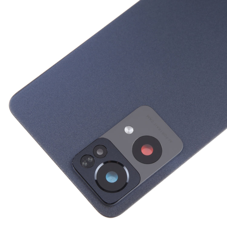 For OPPO Reno7 Pro Original Battery Back Cover with Camera Lens Cover(Black) - Back Cover by PMC TechLife | Online Shopping South Africa | PMC TechLife