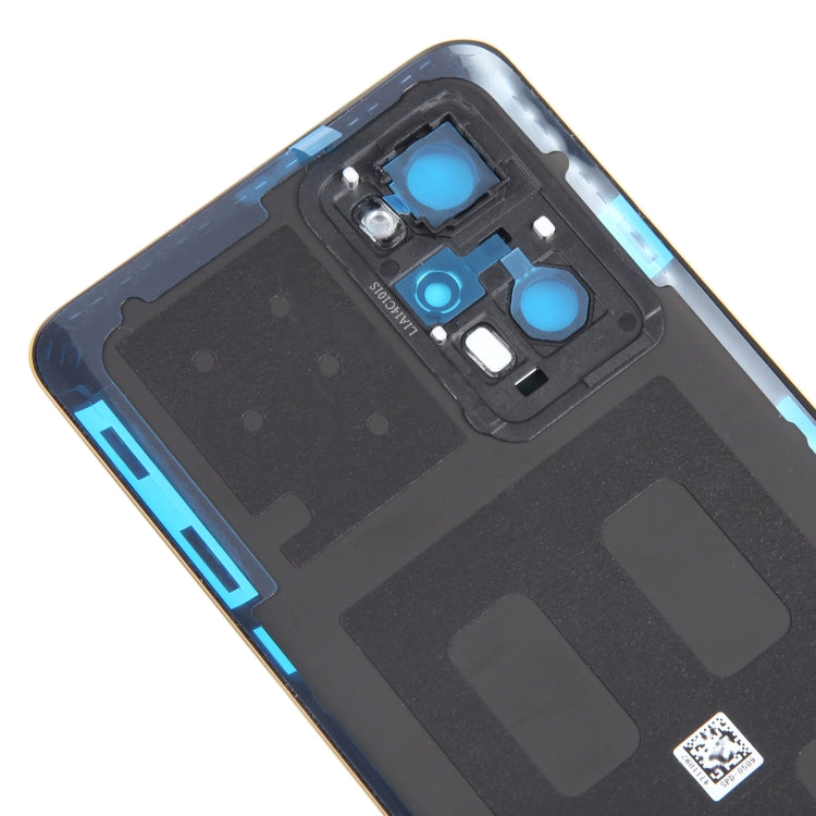 For Realme GT Neo 3T Original Battery Back Cover with Camera Lens Cover(Yellow) - Back Cover by PMC TechLife | Online Shopping South Africa | PMC TechLife