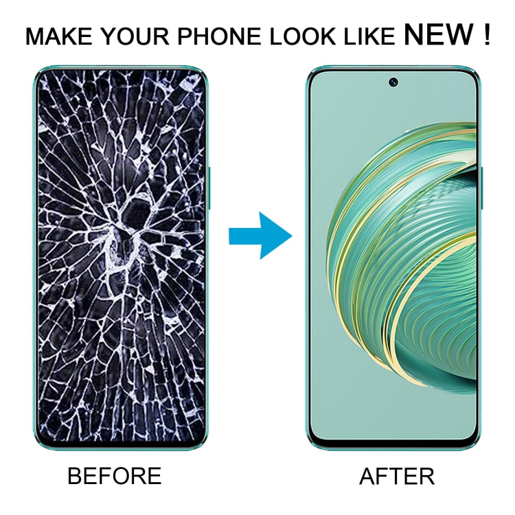 For Huawei Nova 10z Original LCD Screen Digitizer Full Assembly with Frame (Silver) - LCD Screen by PMC TechLife | Online Shopping South Africa | PMC TechLife