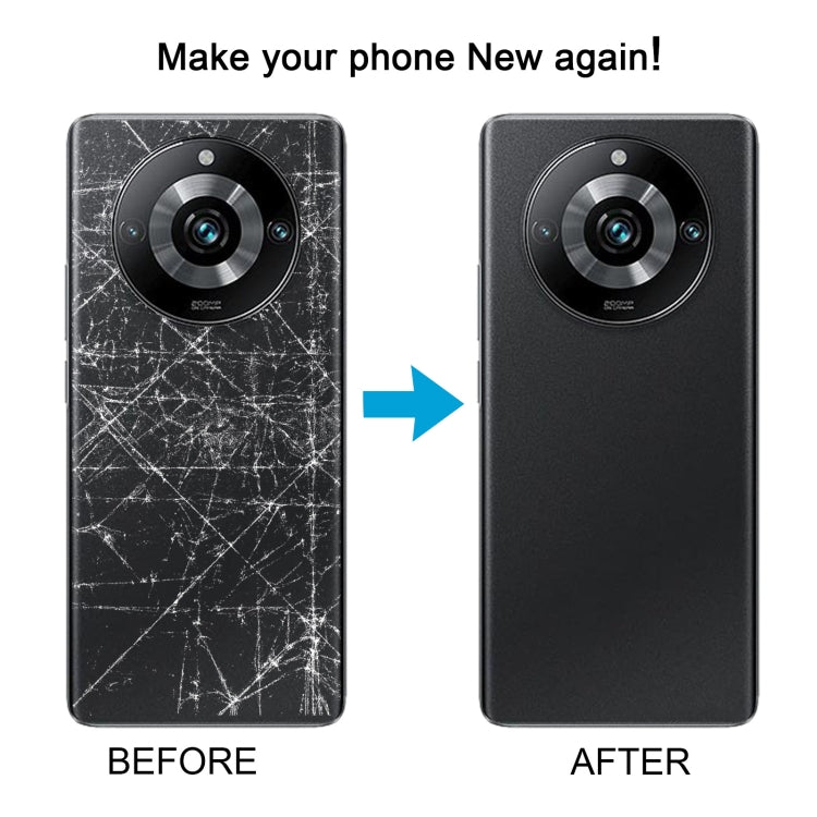 For Realme 11 Pro+ Original Battery Back Cover with Camera Lens Cover(Black) - Back Cover by PMC TechLife | Online Shopping South Africa | PMC TechLife
