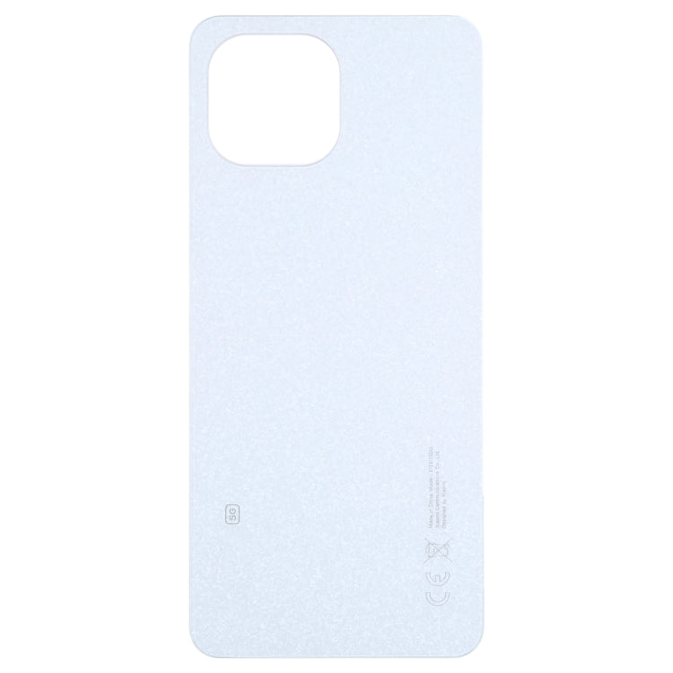 For Xiaomi 11 Lite 5G NE Original Battery Back Cover(White) - Back Cover by PMC TechLife | Online Shopping South Africa | PMC TechLife | Buy Now Pay Later Mobicred