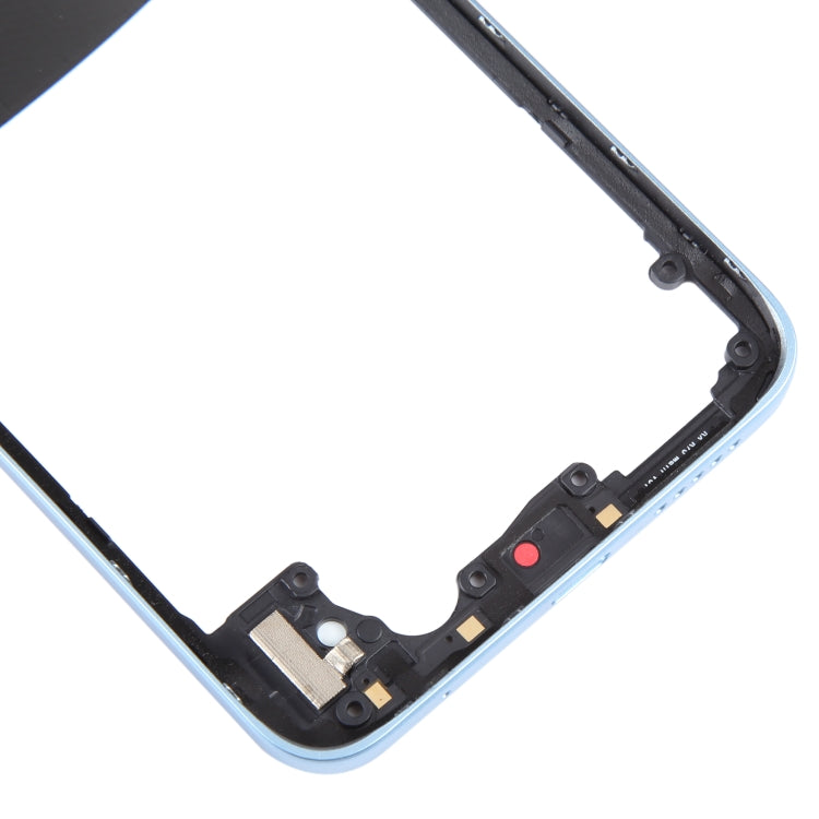 For Xiaomi Redmi Note 12S Original Middle Frame Bezel Plate (Blue) - Frame Bezel Plate by PMC TechLife | Online Shopping South Africa | PMC TechLife