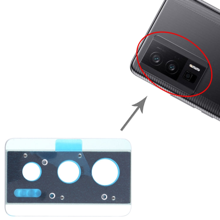 Original Back Camera Lens Frame for Xiaomi Redmi K60 (Green) - Camera by PMC TechLife | Online Shopping South Africa | PMC TechLife