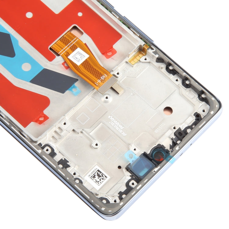For Honor Magic5 Lite Original LCD Screen Digitizer Full Assembly with Frame (Silver) - LCD Screen by PMC TechLife | Online Shopping South Africa | PMC TechLife