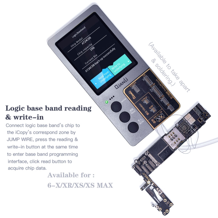 Qianli iCopy Plus 3 in 1 LCD Screen Original Color Repair Programmer For iPhone - free shipping - PMC TechLife - Order now!