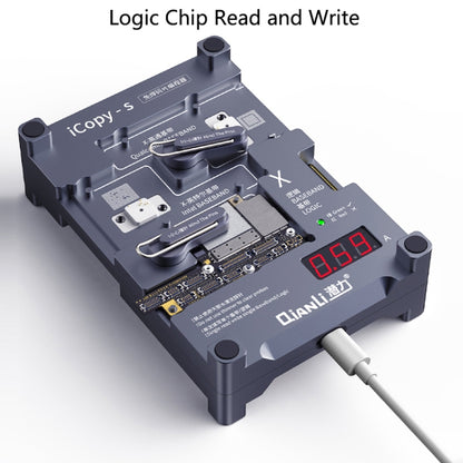 Qianli iCopy-S Double Sided Chip Test Stand 4 in1 Logic Baseband EEPROM Chip Non-removal For iPhone 6 / 6 Plus / 6S / 6S Plus - Repair Platform by QIANLI | Online Shopping South Africa | PMC Jewellery | Buy Now Pay Later Mobicred