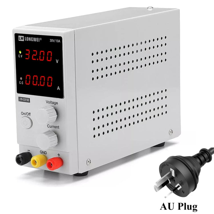 K3010D 30V 10A DC Switching Regulated Powers Supply Phone Repair Voltage Regulator(AU Plug) - Power Supply by PMC TechLife | Online Shopping South Africa | PMC TechLife | Buy Now Pay Later Mobicred