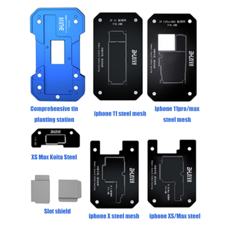 AIXUN FT06 Pro 6 in 1 PCB Printing Reballing Platform For iPX-iP11 Pro Max - Repair Platform by PMC TechLife | Online Shopping South Africa | PMC TechLife