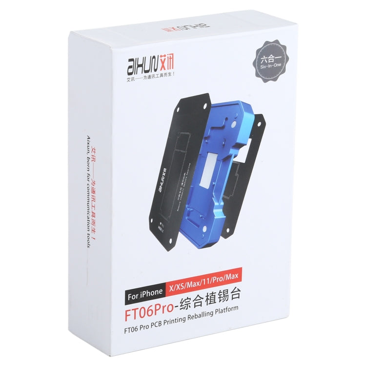 AIXUN FT06 Pro 6 in 1 PCB Printing Reballing Platform For iPX-iP11 Pro Max - Repair Platform by PMC TechLife | Online Shopping South Africa | PMC TechLife