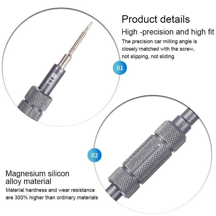 H006 6 in 1 High Hardness Precision Screwdriver - Screwdriver Set by PMC Jewellery | Online Shopping South Africa | PMC Jewellery