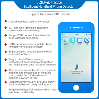 JCID Intelligent Handheld iDetector For Full Series iOS Devices - Others by JC | Online Shopping South Africa | PMC Jewellery | Buy Now Pay Later Mobicred