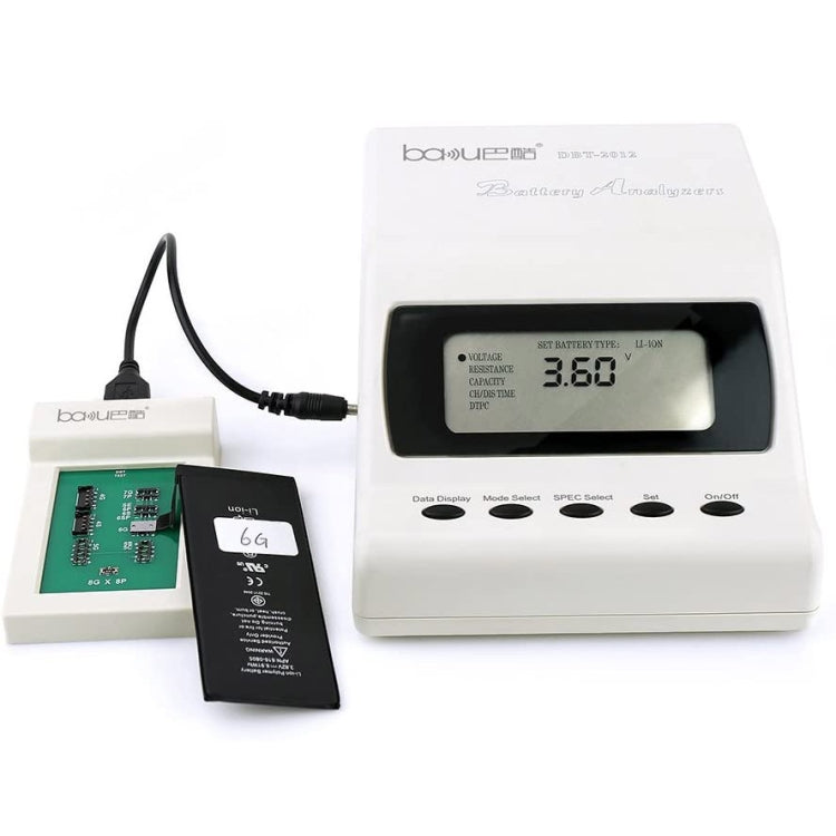 BAKU DBT-2012 Battery Capacitive Tester, EU Plug - Test Tools by BAKU | Online Shopping South Africa | PMC Jewellery | Buy Now Pay Later Mobicred