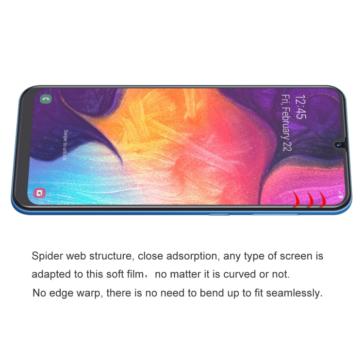 ENKAY Hat-Prince 0.1mm 3D Full Screen Protector Explosion-proof Hydrogel Film for Galaxy A30 / A50 - For Samsung by ENKAY | Online Shopping South Africa | PMC TechLife | Buy Now Pay Later Mobicred