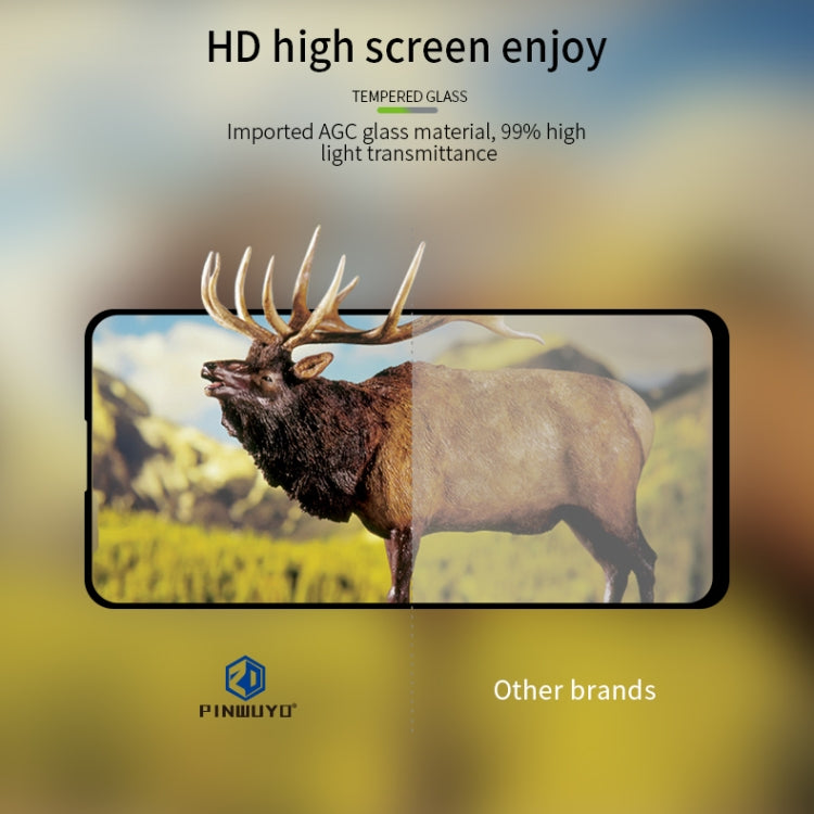 For HTC U20 PINWUYO 9H 2.5D Full Screen Tempered Glass Film(Black) - free shipping - PMC TechLife - Order now!