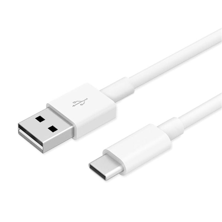 LZ-681 QC3.0 Dual USB Car Charging + Type-C Fast Charging Cable Car Charging Kit(White) - Car Charger by PMC TechLife | Online Shopping South Africa | PMC TechLife
