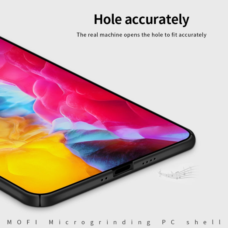 For iPhone 12 mini MOFI Frosted PC Ultra-thin Hard Case(Blue) - iPhone 12 mini Cases by MOFI | Online Shopping South Africa | PMC TechLife | Buy Now Pay Later Mobicred