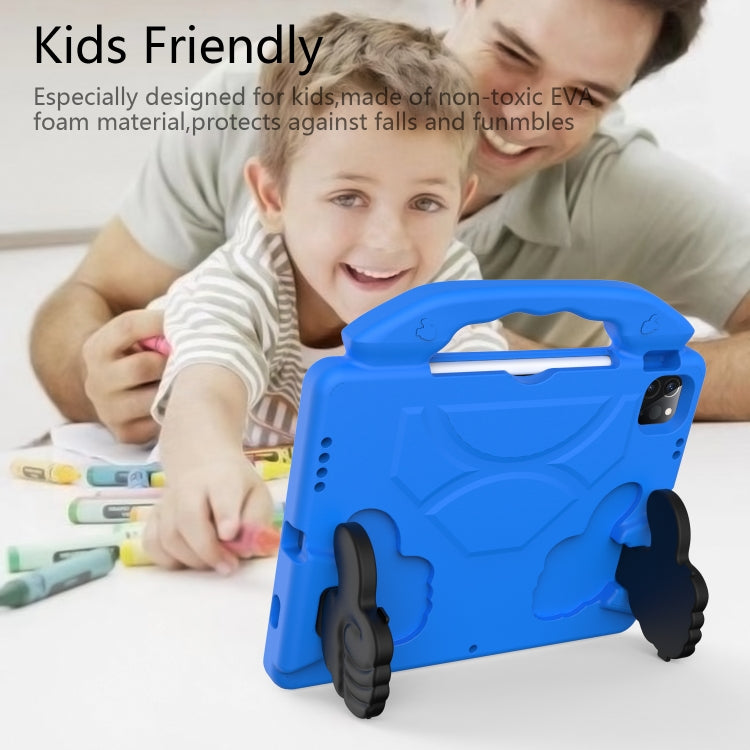 Children EVA Shockproof Tablet Case with Thumb Bracket For iPad Air 2022 / 2020 10.9(Blue) - free shipping - PMC TechLife - Order now!