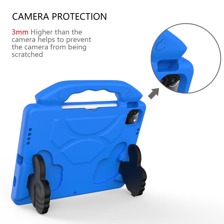 Children EVA Shockproof Tablet Case with Thumb Bracket For iPad Air 2022 / 2020 10.9(Blue) - free shipping - PMC TechLife - Order now!