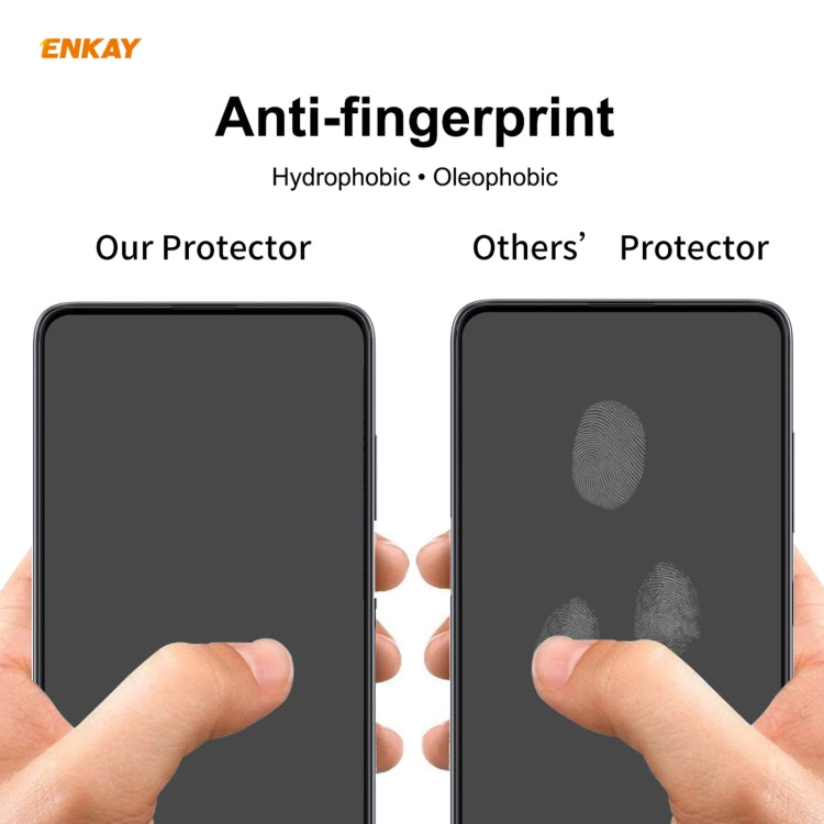 For Xiaomi Poco X3 / X3 NFC 10 PCS ENKAY Hat-Prince Full Glue 0.26mm 9H 2.5D Tempered Glass Full Coverage Film -  by ENKAY | Online Shopping South Africa | PMC Jewellery