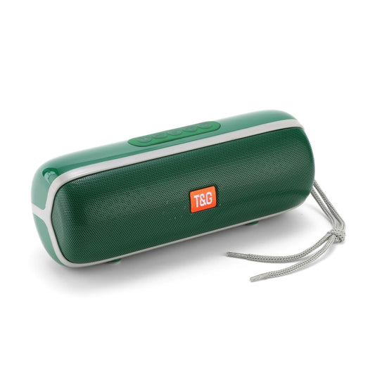 T&G TG183 TWS Mini Wireless Bluetooth Speaker, Supports AUX / USB 2.0 / FM / 32GB TF Card or Micro SD Card(Green) - Mini Speaker by T&G | Online Shopping South Africa | PMC Jewellery