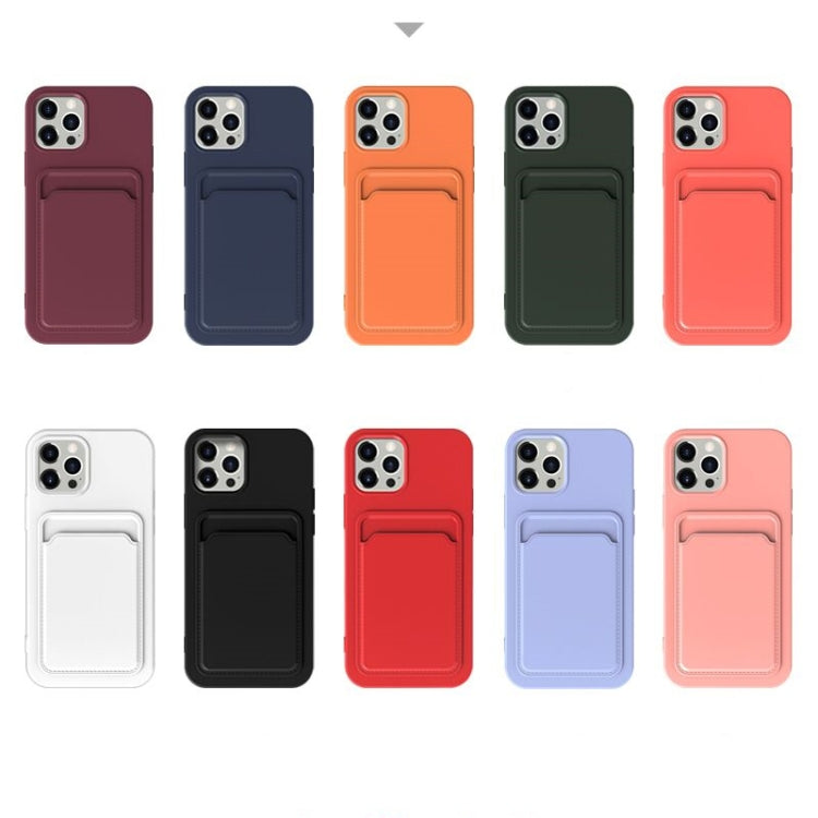 For iPhone 11 TPU + Flannel Lining Shockproof  Case with Card Slots (Green) - iPhone 11 Cases by PMC TechLife | Online Shopping South Africa | PMC TechLife | Buy Now Pay Later Mobicred