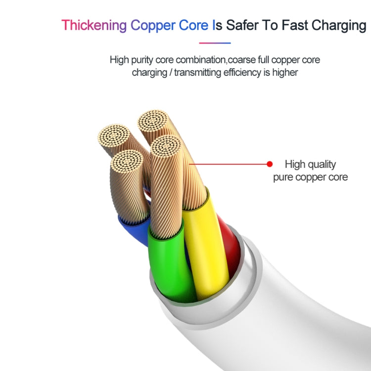 XJ-61 12W USB-C / Type-C to 8 Pin PD Fast Charging Cable, Cable Length:1.5m - Normal Style Cable by PMC TechLife | Online Shopping South Africa | PMC TechLife