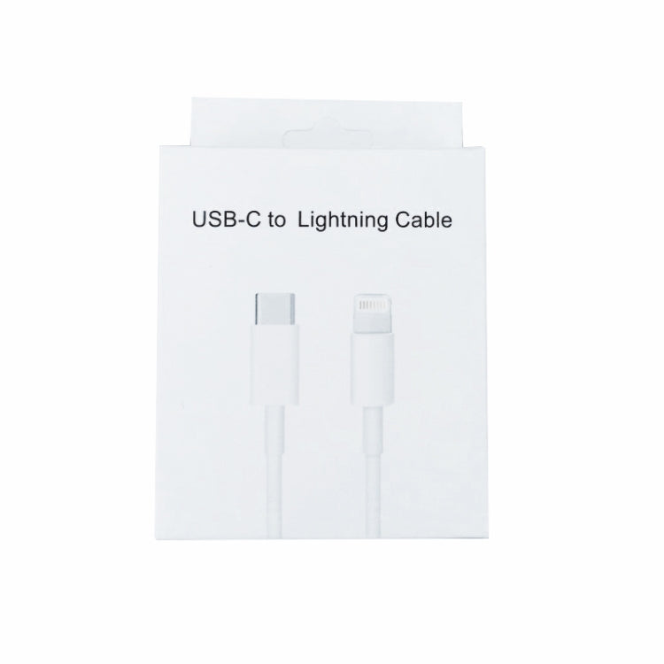 XJ-61 12W USB-C / Type-C to 8 Pin PD Fast Charging Cable, Cable Length:2m - Normal Style Cable by PMC Jewellery | Online Shopping South Africa | PMC Jewellery