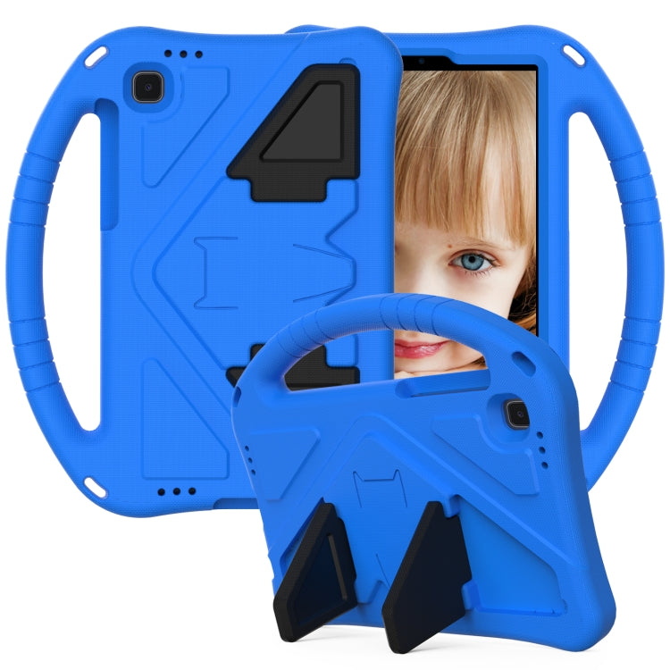 For Samsung Galaxy Tab A7 Lite 8.7(2021) T225 EVA Flat Anti Falling Protective Case Shell with Holder(Blue) - free shipping - PMC TechLife - Order now!