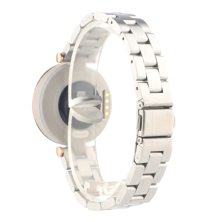 Stainless Steel Three Beads Hand Detachable Xiaoman Watch Band Compatible with Garmin Lily(Silver) - free shipping - PMC TechLife - Order now!