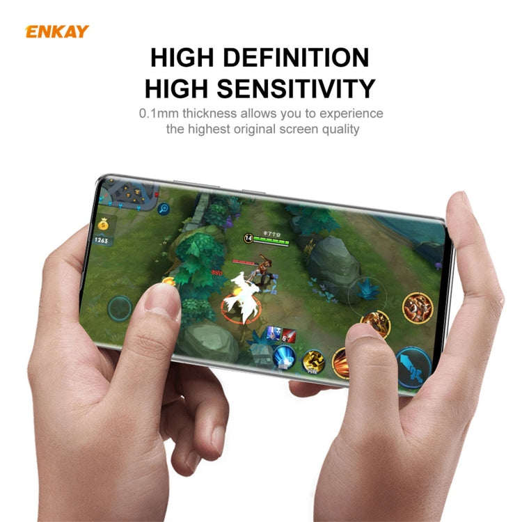 For Xiaomi Mi Poco X3 / X3 Pro 2 PCS ENKAY Hat-Prince Full Glue Full Coverage Screen Protector Explosion-proof Hydrogel Film - For Xiaomi by ENKAY | Online Shopping South Africa | PMC TechLife | Buy Now Pay Later Mobicred
