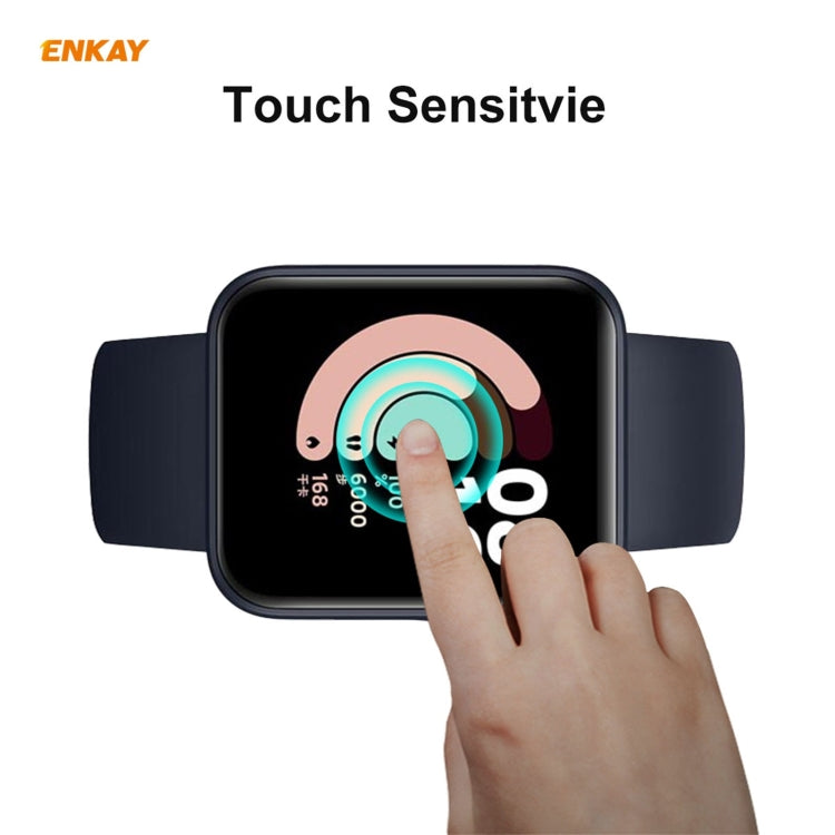 For Redmi Watch ENKAY Hat-Prince 3D Full Screen Soft PC Edge + PMMA HD Screen Protector Film - Screen Protector by ENKAY | Online Shopping South Africa | PMC TechLife | Buy Now Pay Later Mobicred