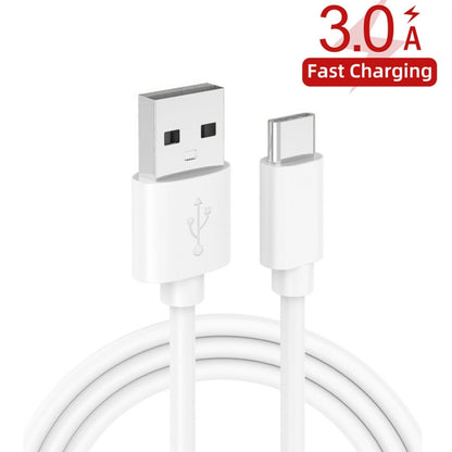 P21 Portable PD 20W + QC3.0 18W Dual Ports Fast Car Charger with USB to Type-C Cable Kit(White) - Car Charger by PMC Jewellery | Online Shopping South Africa | PMC Jewellery