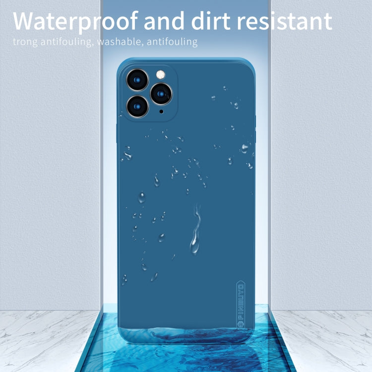 For iPhone 11 Pro Max PINWUYO Sense Series Liquid Silicone TPU Mobile Phone Case (Black) - free shipping - PMC TechLife - Order now!
