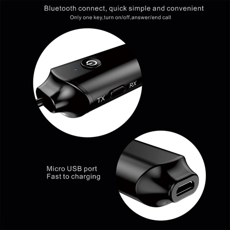 B12 Bluetooth Receiver and Transmitter 3.5mm Jack Audio Adapter for TV Computer Car Stereo - free shipping - PMC TechLife - Order now!