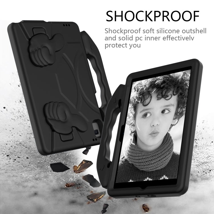 For Huawei MatePad 10.4 EVA Material Children Flat Anti Falling Cover Protective Shell with Thumb Bracket(Black) - free shipping - PMC TechLife - Order now!