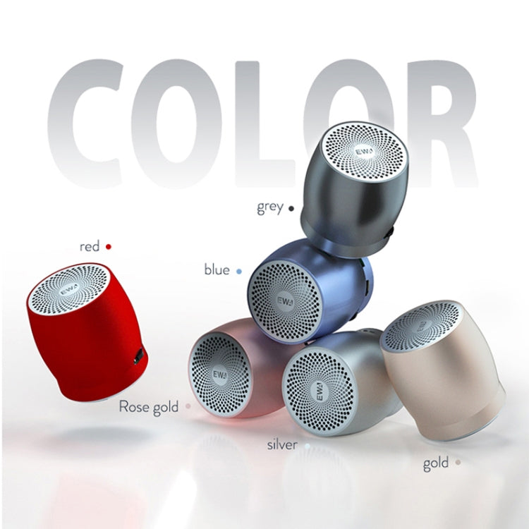 EWA A1 Portable TWS Bluetooth Wireless Speaker IPX5 Waterproof Support TF Card(Red) - free shipping - PMC TechLife - Order now!