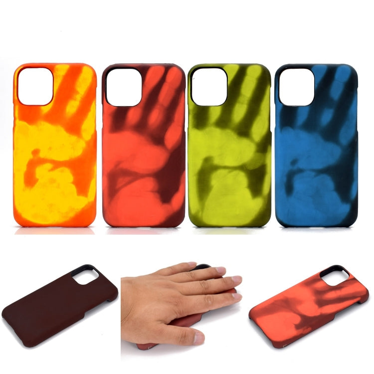 For iPhone 13 Pro Paste Skin + PC Thermal Sensor Discoloration Case (Black Blue) - free shipping - PMC TechLife - Order now!