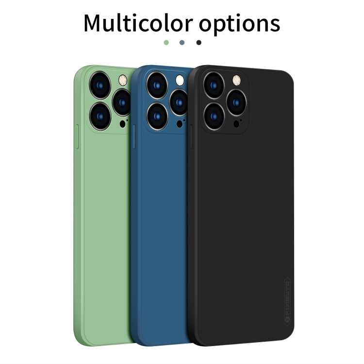 For iPhone 13 Pro Max PINWUYO Touching Series Liquid Silicone TPU Shockproof Case (Green) - iPhone 13 Pro Max Cases by PINWUYO | Online Shopping South Africa | PMC TechLife | Buy Now Pay Later Mobicred