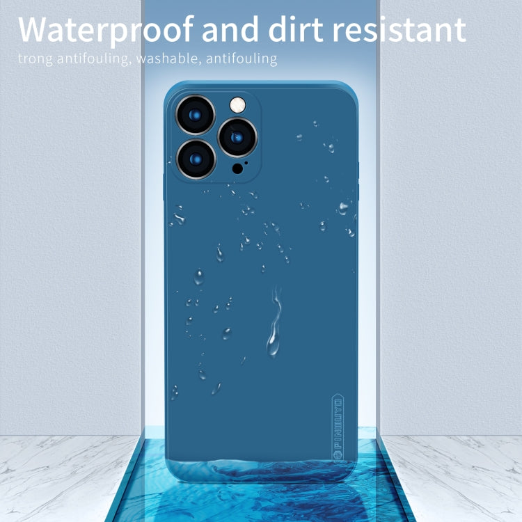 For iPhone 13 Pro Max PINWUYO Touching Series Liquid Silicone TPU Shockproof Case (Green) - iPhone 13 Pro Max Cases by PINWUYO | Online Shopping South Africa | PMC TechLife | Buy Now Pay Later Mobicred